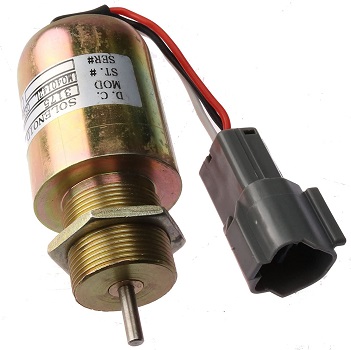 Solenoide de control de combustible de motosoldadora
