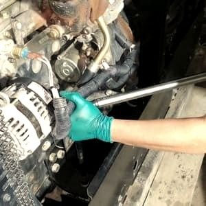 mantenimiento de motor diesel y generador electrico